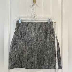 H&M Metallic Tweed Pencil Skirt - Size 6 NWOT